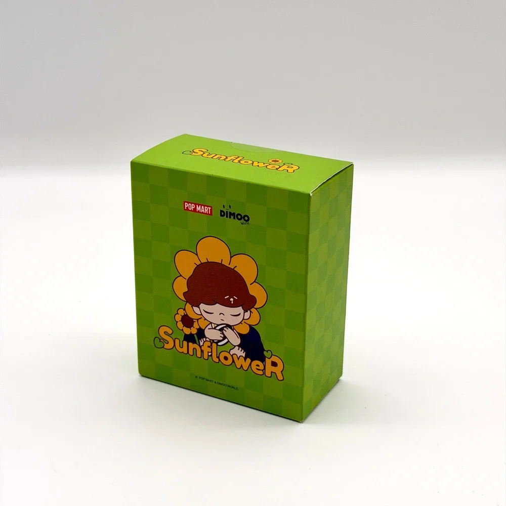 Pop Mart Dimoo World Sunflower Blind Box Collectible Art Toy Figure Green Box